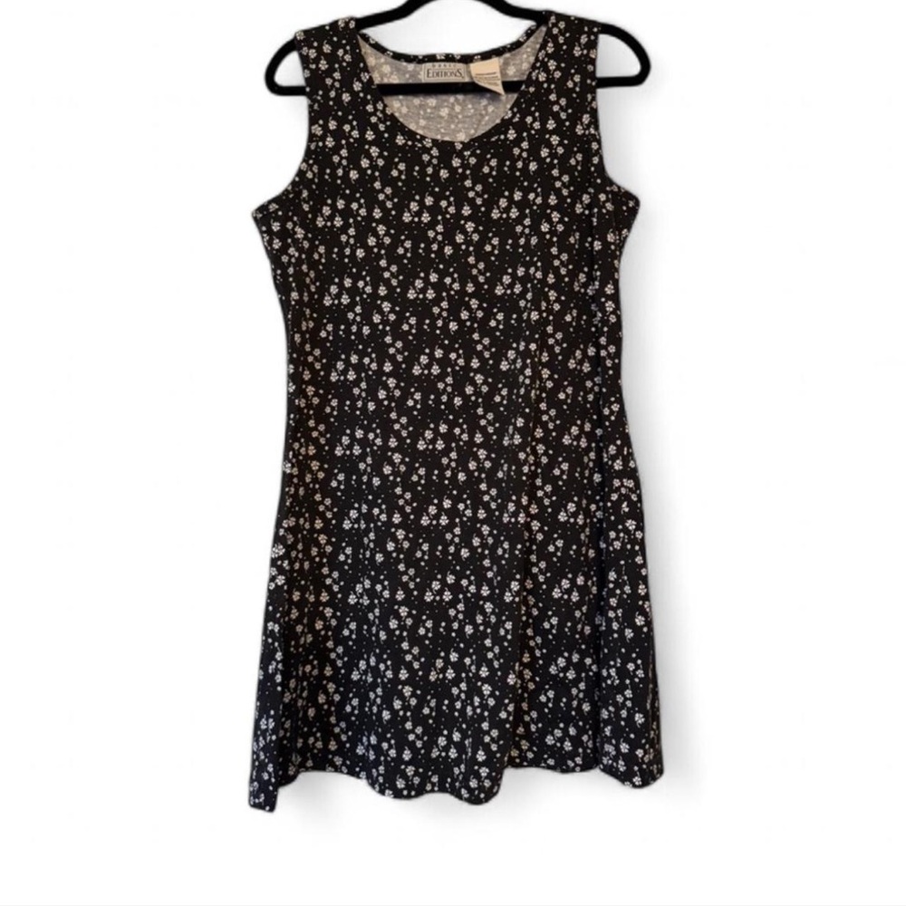 Vtg mini floral dress